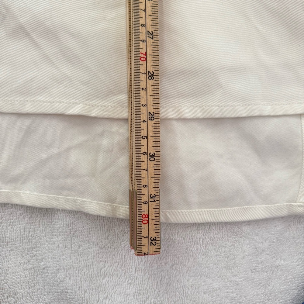 Soft Surroundings Buttonβ Down Tunic with Pockets Size 2X Ivory - Picture 3 of 8